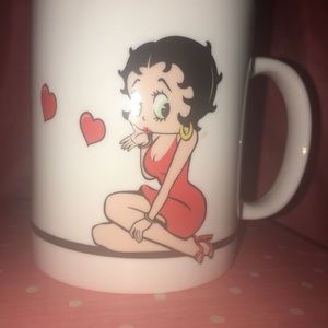 Betty Boop 2001 valentines mug
